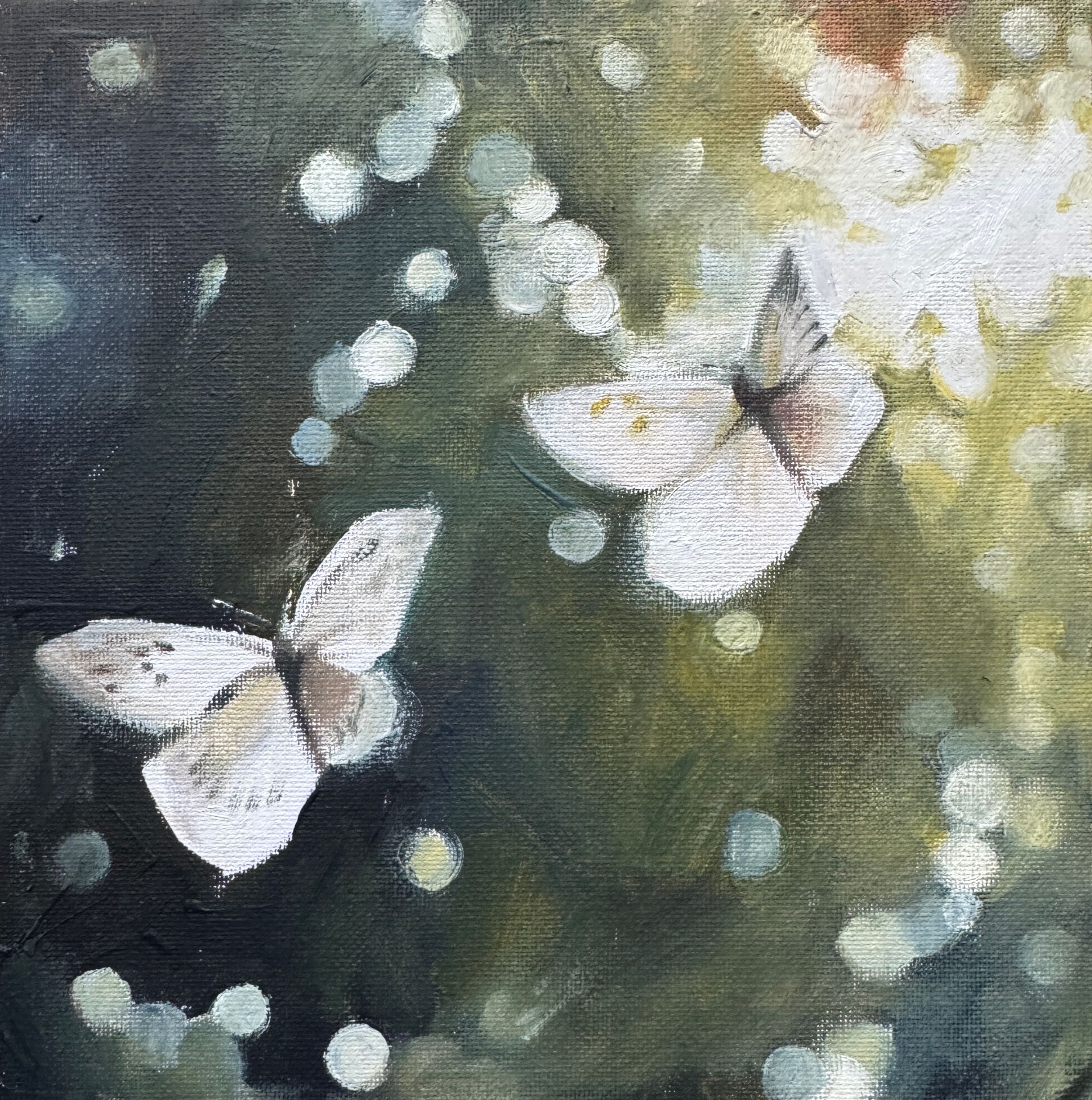 Алиса Дьякова (Картина, живопись - 
                  20 x 20 см) Окно в сад души