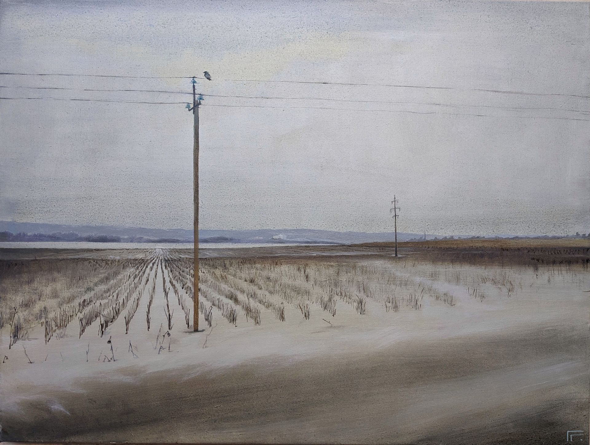 Глеб Горшунов (Картина, живопись - 
                  80 x 60 см) Проезжая мимо