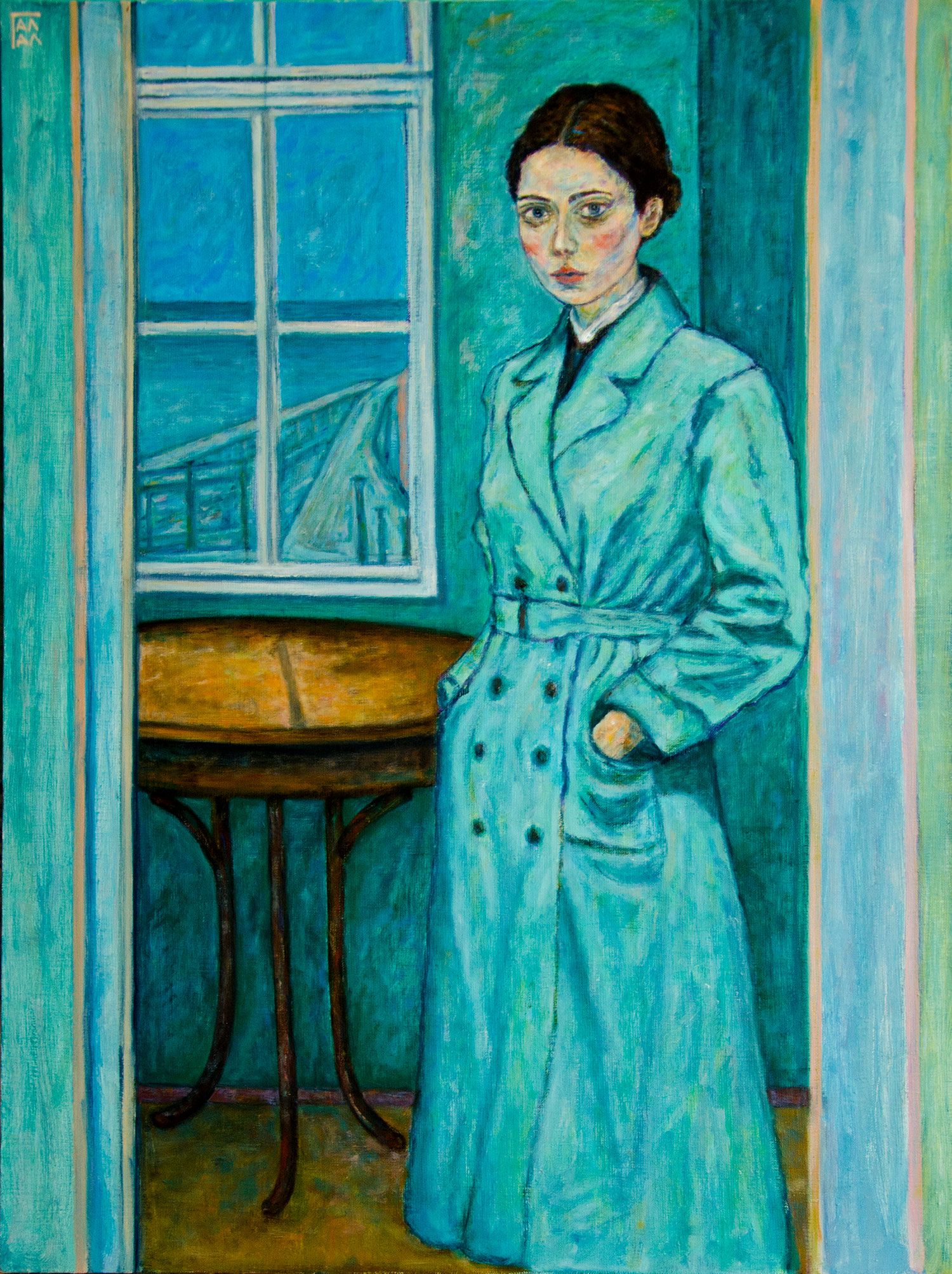 Александр Галяцкий (Картина, живопись - 
                  60 x 80 см) Возвращение на север