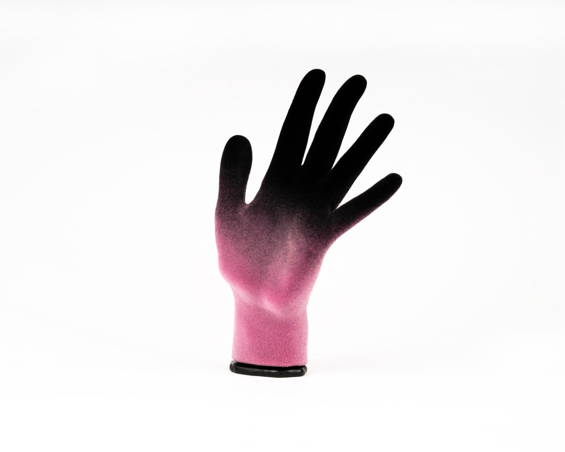 Валерия Витвицкая (Скульптура - 
                  14 x 20 см) Рука художницы (черно-розовая, левая)