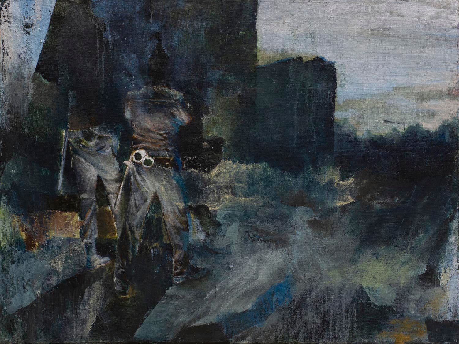 Роман Казус (Картина, живопись - 
                  80 x 60 см) Посторонний