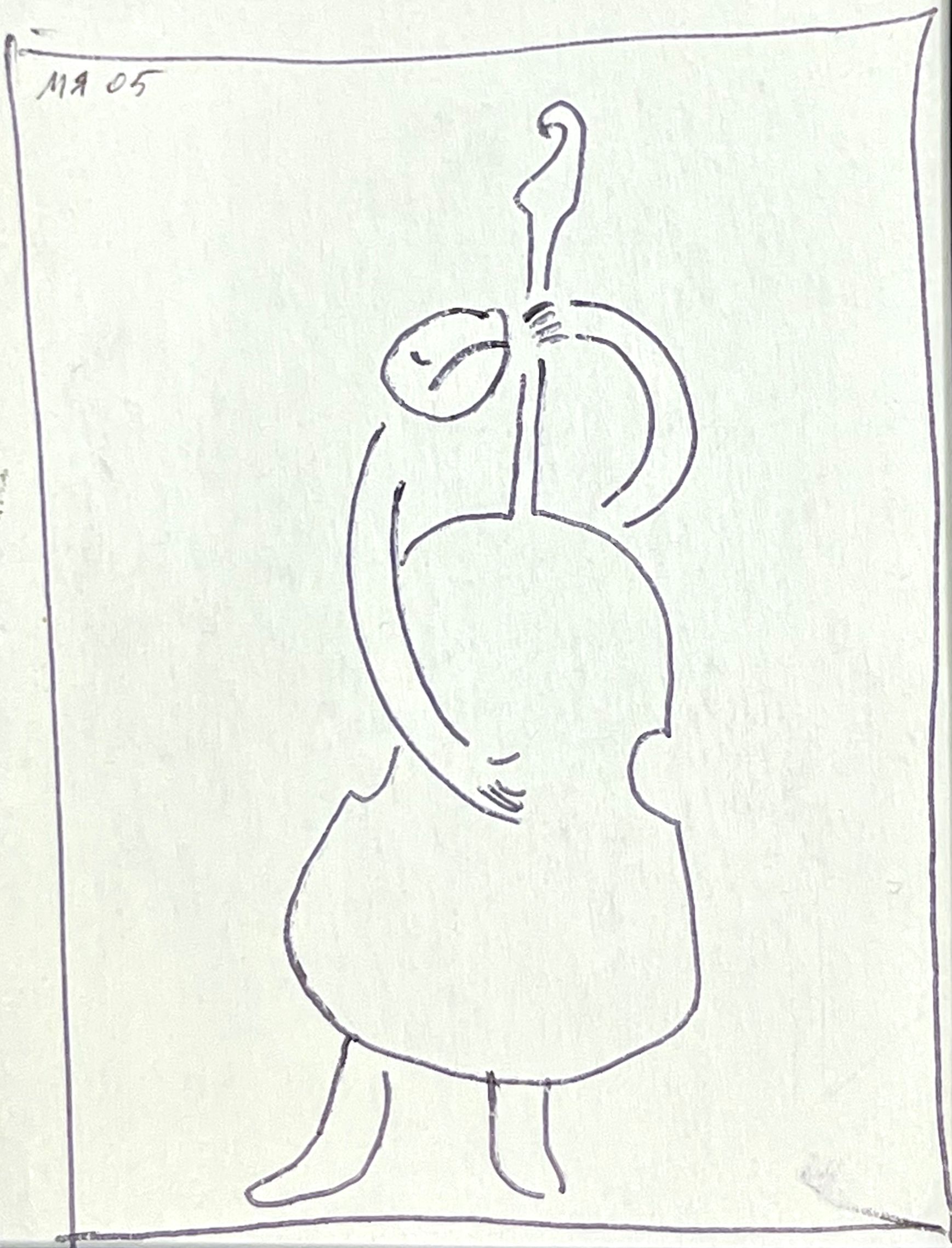 Марсель Ялалов (Авторская графика - 
                  23 x 32 см) Jazz-Bass