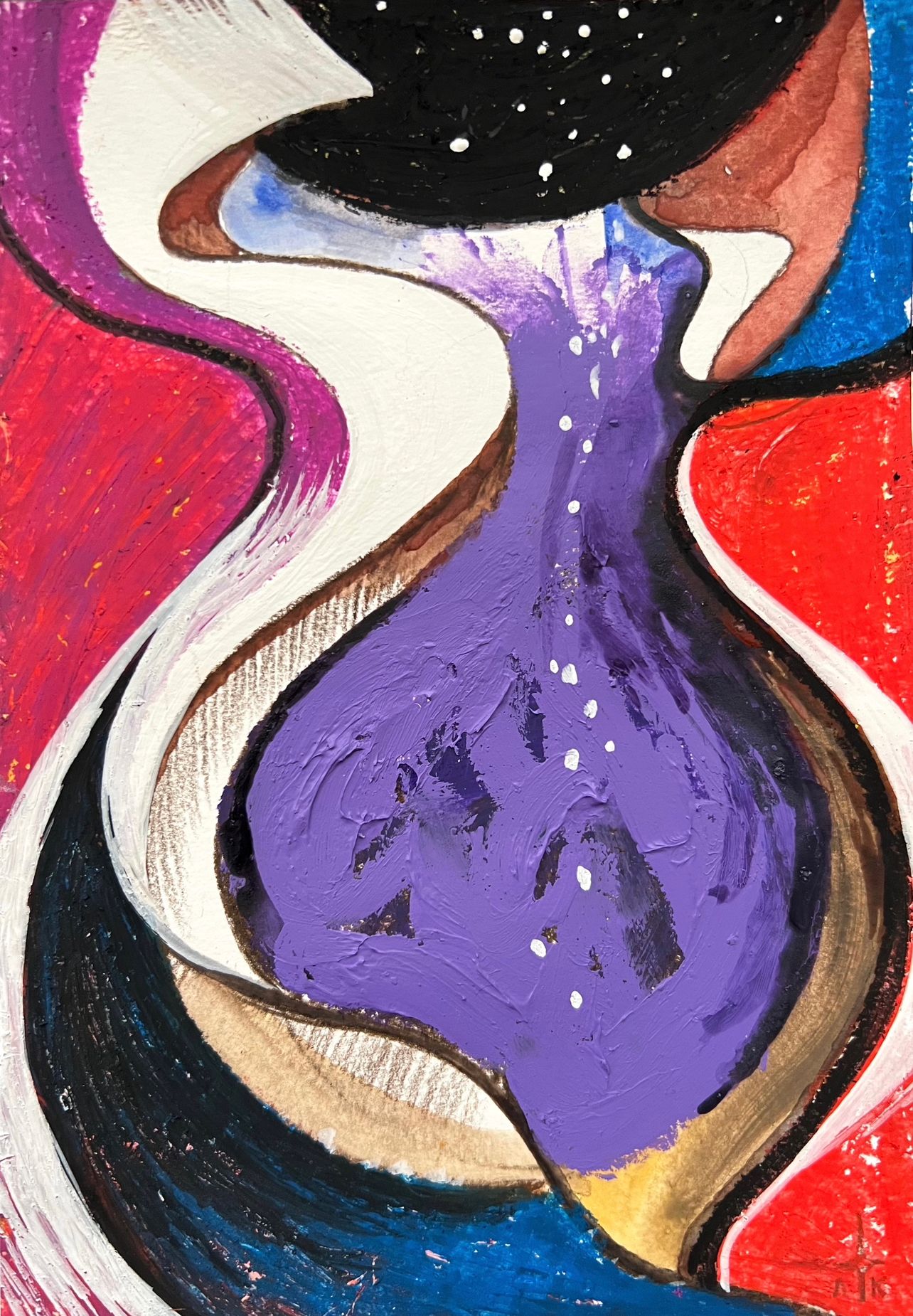 Екатерина Лаптева (Авторская графика - 
                  23 x 30 см) ИНЖИР