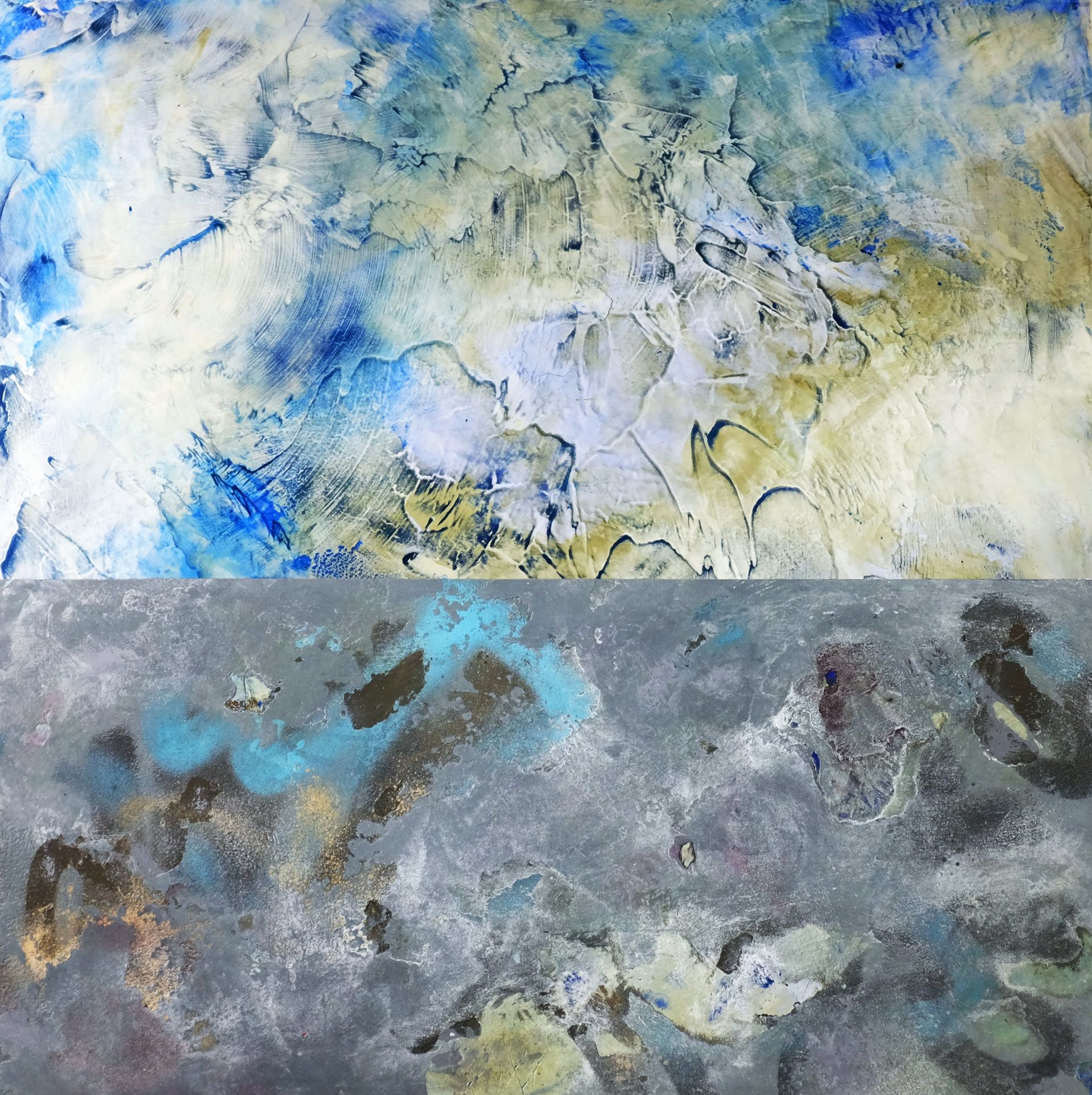 Александр Кипсóне (Картина, живопись - 
                  50 x 50 см) Биполярность