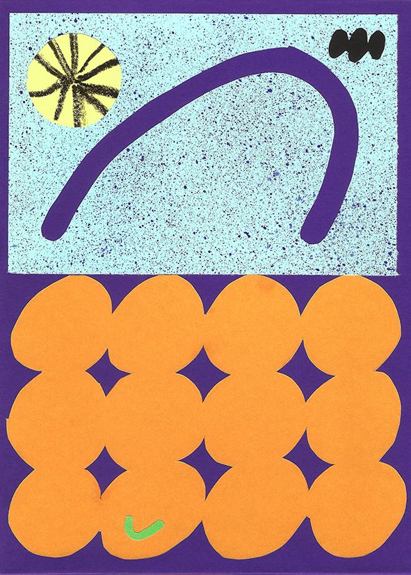 Женя Коро (Графика печатная - 
                  50 x 70 см) Без названия 2