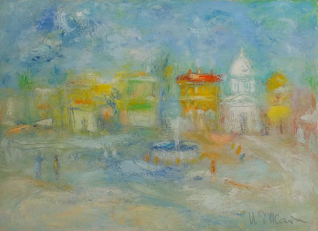 Михаил Шканин (Картина, живопись - 
                  70 x 50 см) Зимой