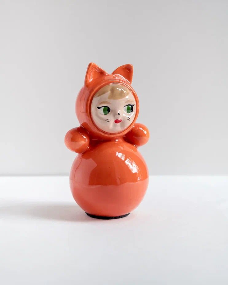 Ирина Веселова (Объект - 
                  7 x 16 см) Неваляшка Машенька Лисичка