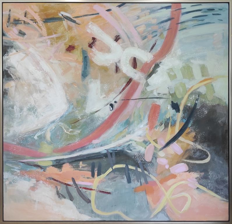 Оксана Сотникова (Картина, живопись - 
                  124 x 124 см) Симфония солнца