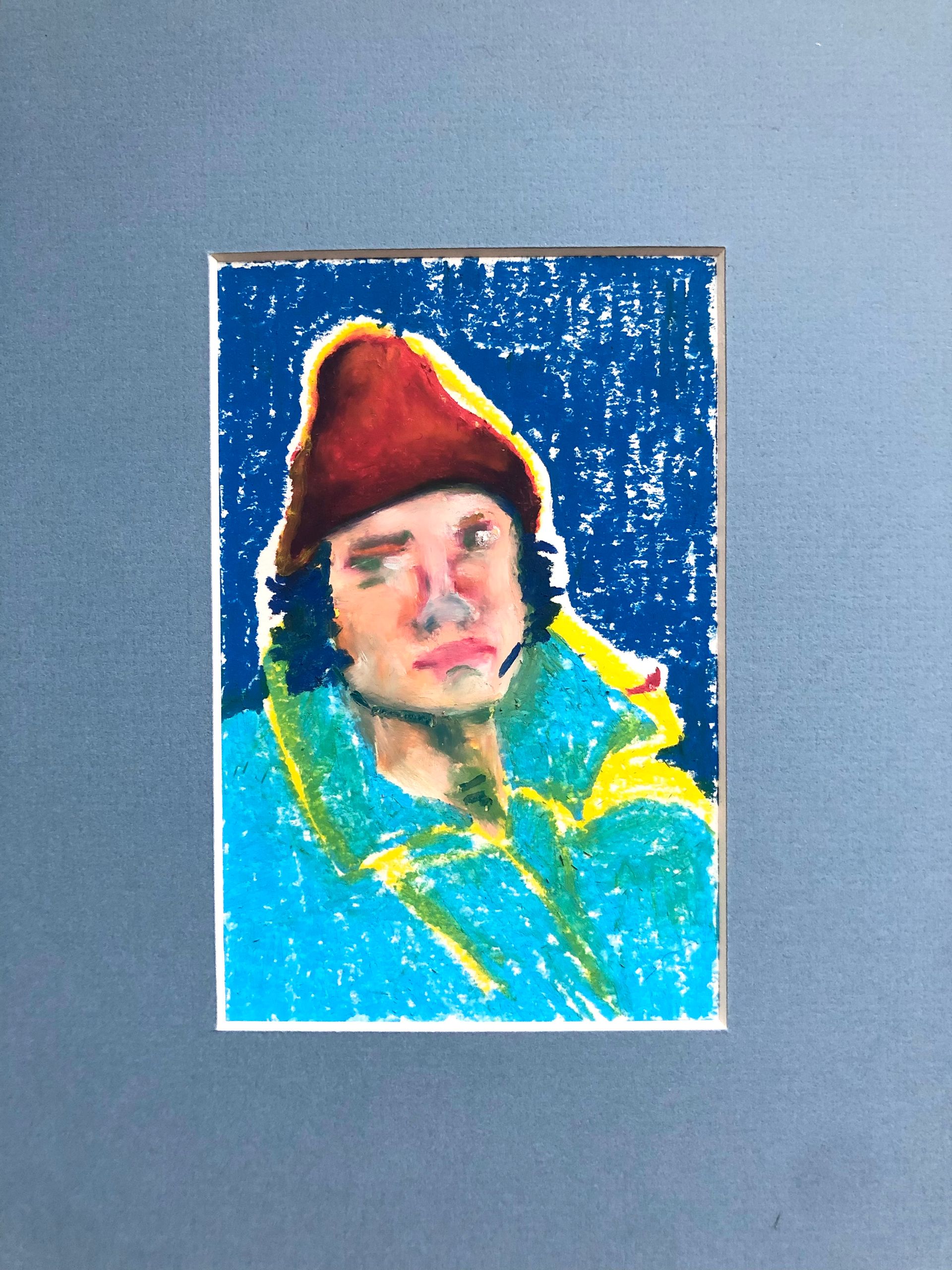 Анастасия Керекеша (Авторская графика - 
                  20 x 25 см) Человек в борьбе с февралем