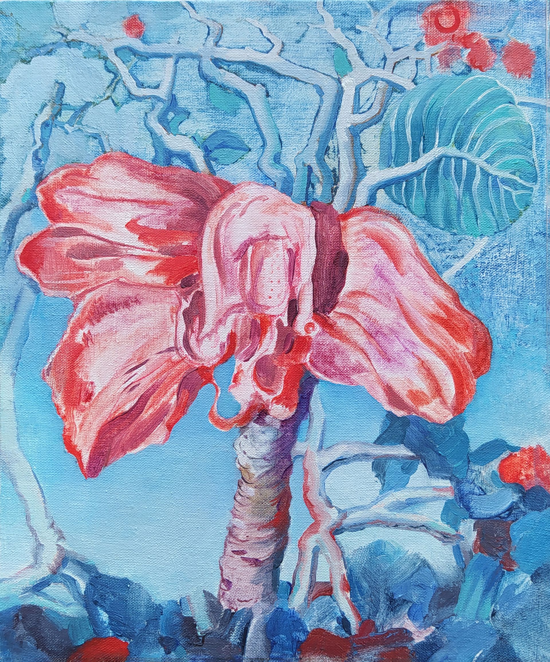 Наталья Лотарева (Картина, живопись - 
                  25 x 30 см) Орхидея