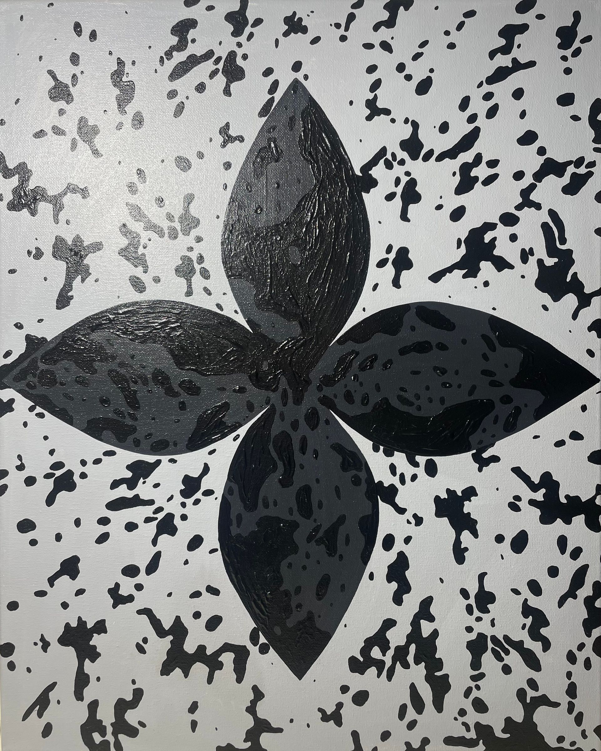 Виктория Никулочкина (Картина, живопись - 
                  40 x 50 см) Четырёхлистник