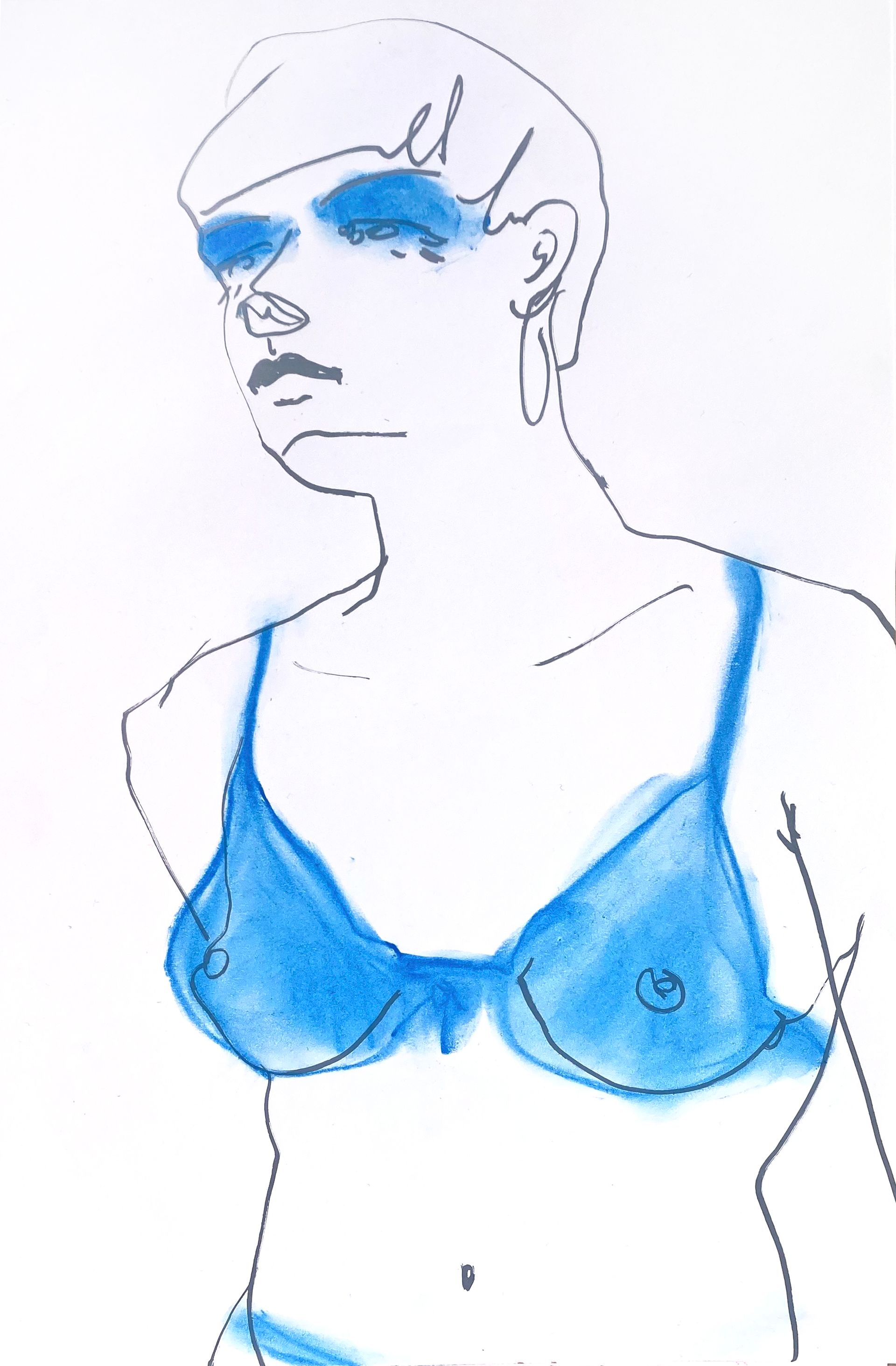 Evabardo (Авторская графика - 
                  29.7 x 42 см) Blue_01