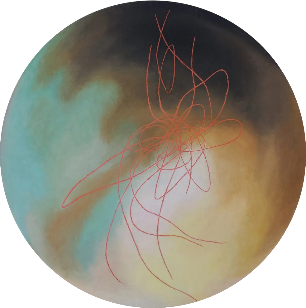 Юлия Агеносова (Картина, живопись - 
                  90 x 90 см) КЕНОТАФ №12