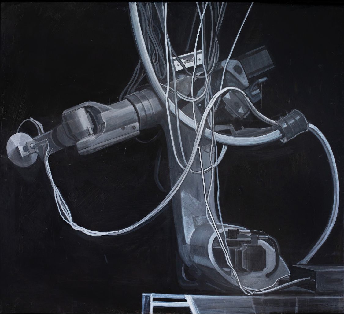 Агне-Мария Силкинайте (Картина, живопись - 
                  138 x 123 см) Technology IV