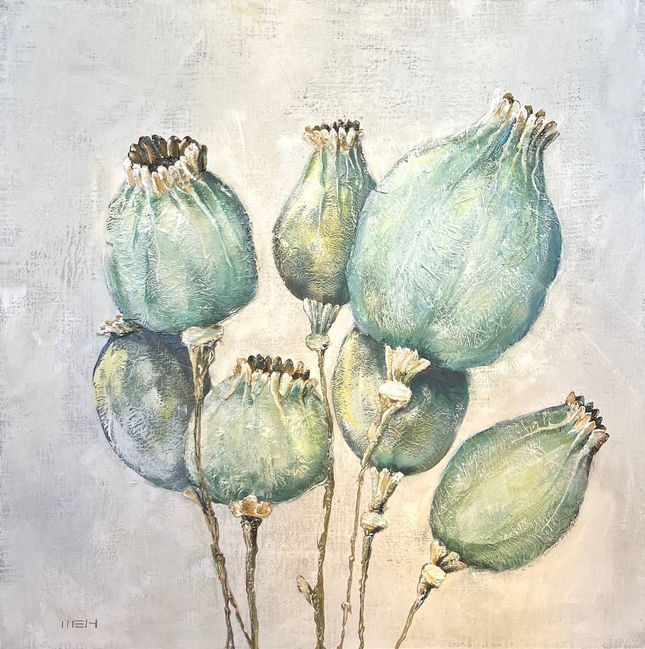Алёна Шамайко (Картина, живопись - 
                  80 x 80 см) Символ чистой души