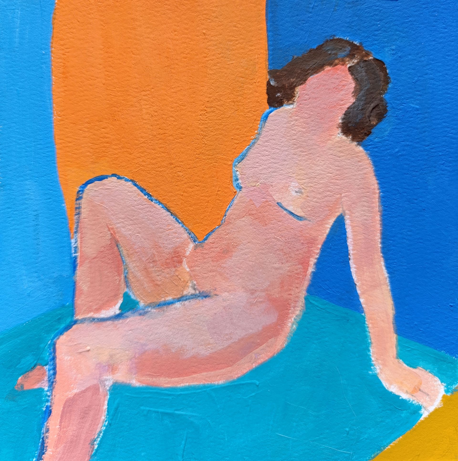 Дарья Петухова (Авторская графика - 
                  10 x 15 см) Натурщица