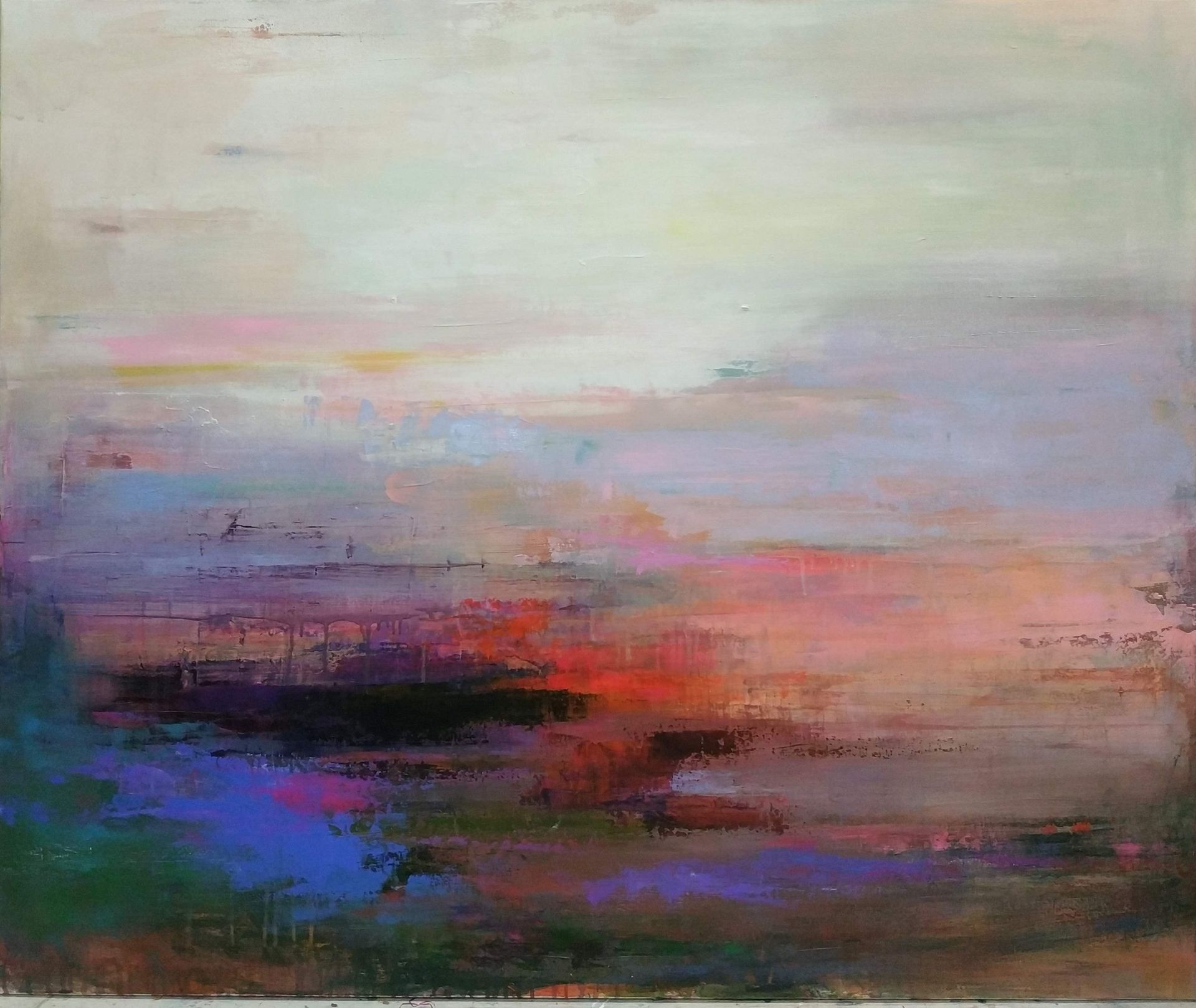 Виктория Шворень (Картина, живопись - 
                  120 x 100 см) Гипноз