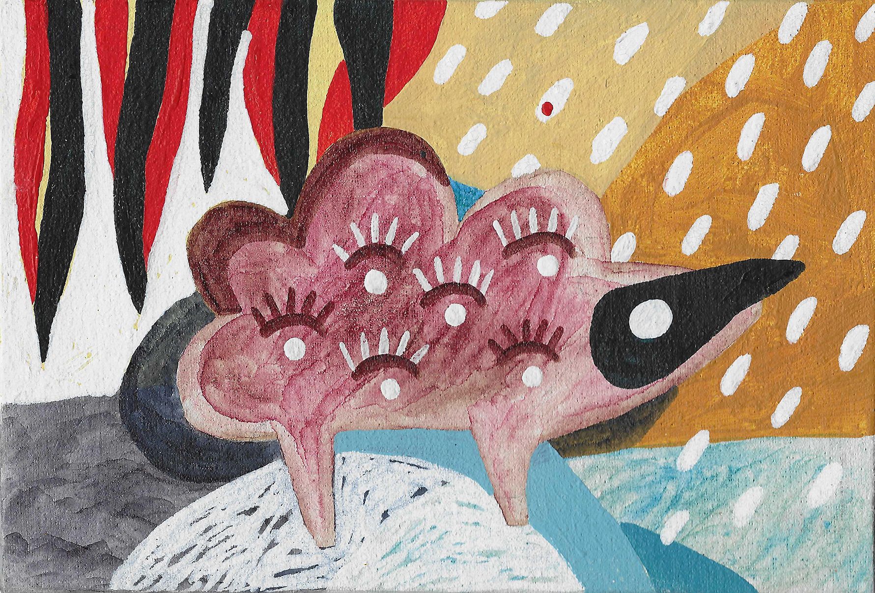 Лена Романовская (Авторская графика - 
                  27 x 21.5 см) Тайное сообщество