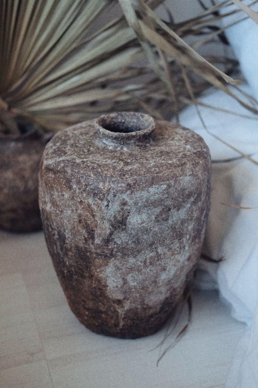 Алина Егорова (Скульптура - 
                  22 x 32 см) Ваза "Wabi Sabi" шамотная