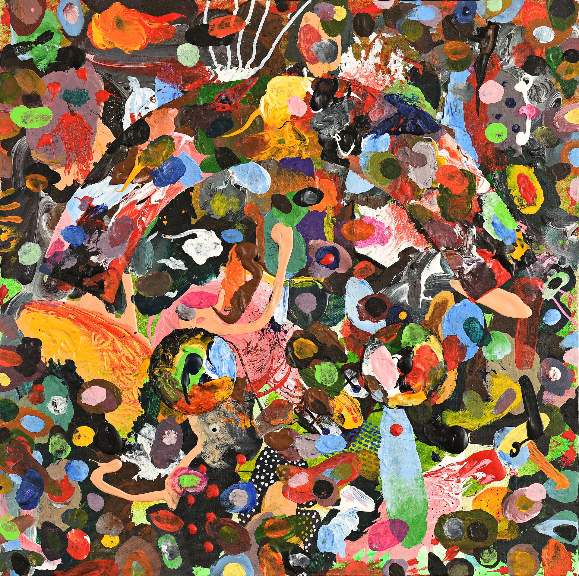 Евгений Куковеров (Картина, живопись - 
                  60 x 60 см) Smile