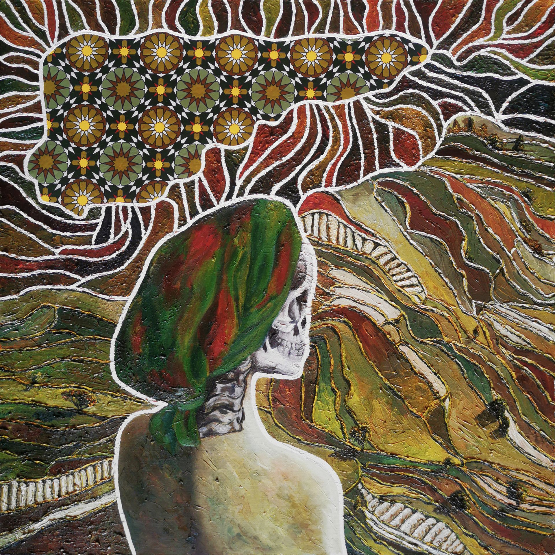 Елена Сорока (Картина, живопись - 
                  80 x 80 см) Whispers of Time