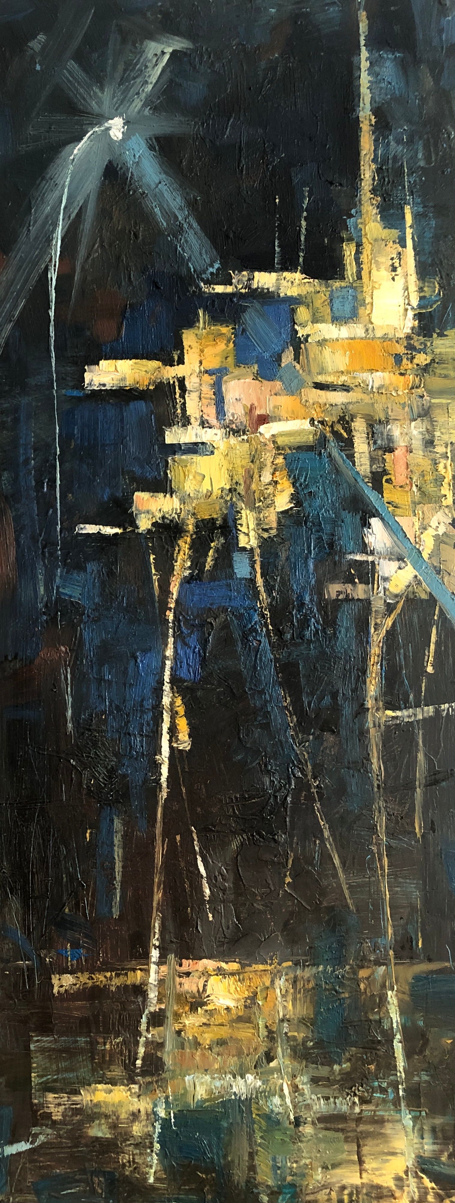 Лера Олейникова (Авторская графика - 
                  25 x 63 см) Без названия