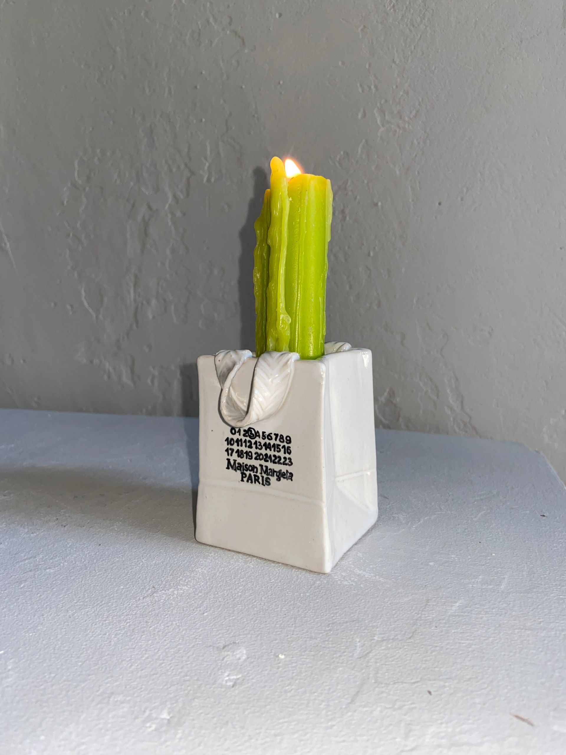 Елизавета Букина (Скульптура - 
                  5.5 x 7.5 см) Подсвечник "MAISON MARGIELA"