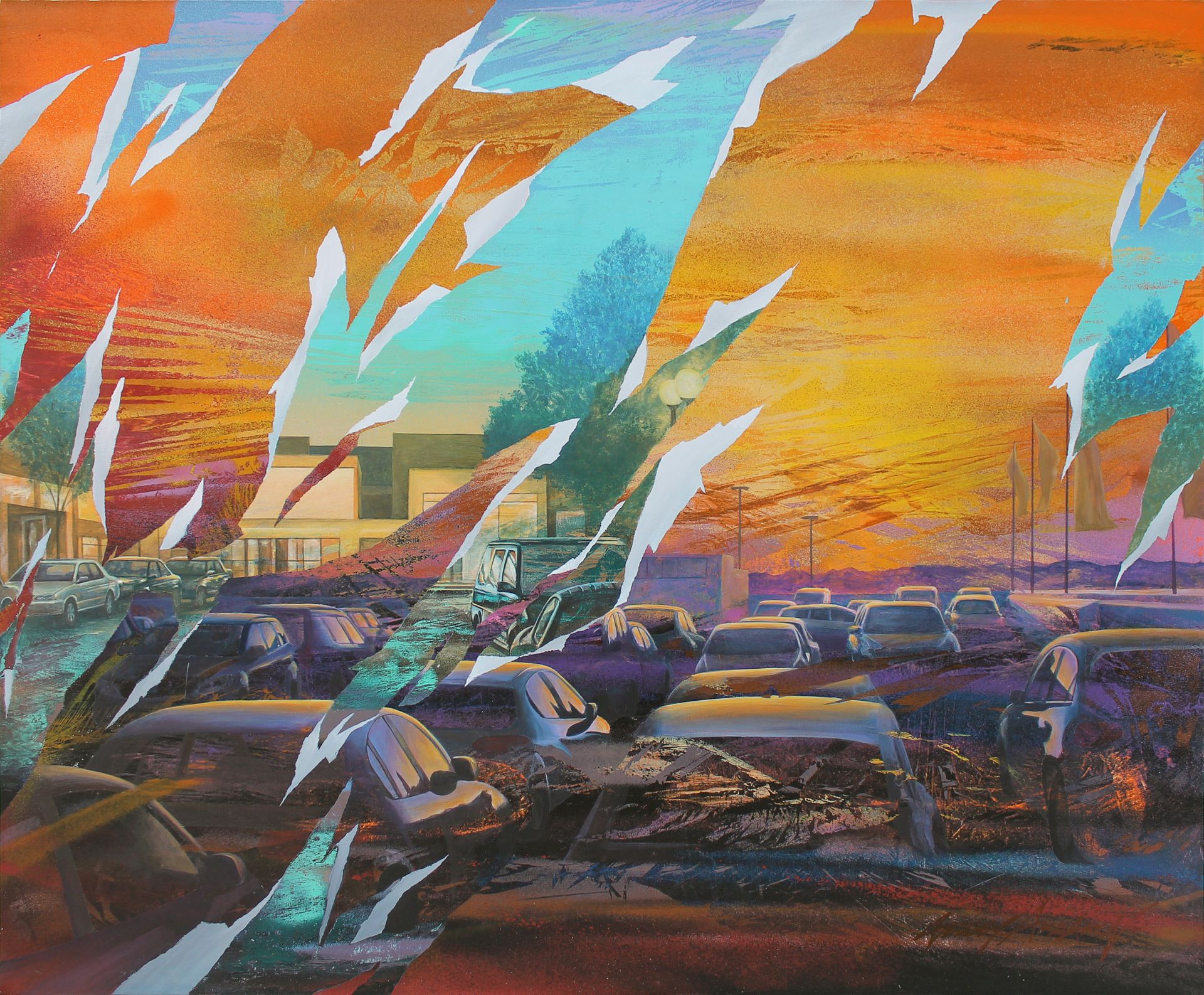Сергей Акрамов (Картина, живопись - 
                  110 x 90 см) Open Air