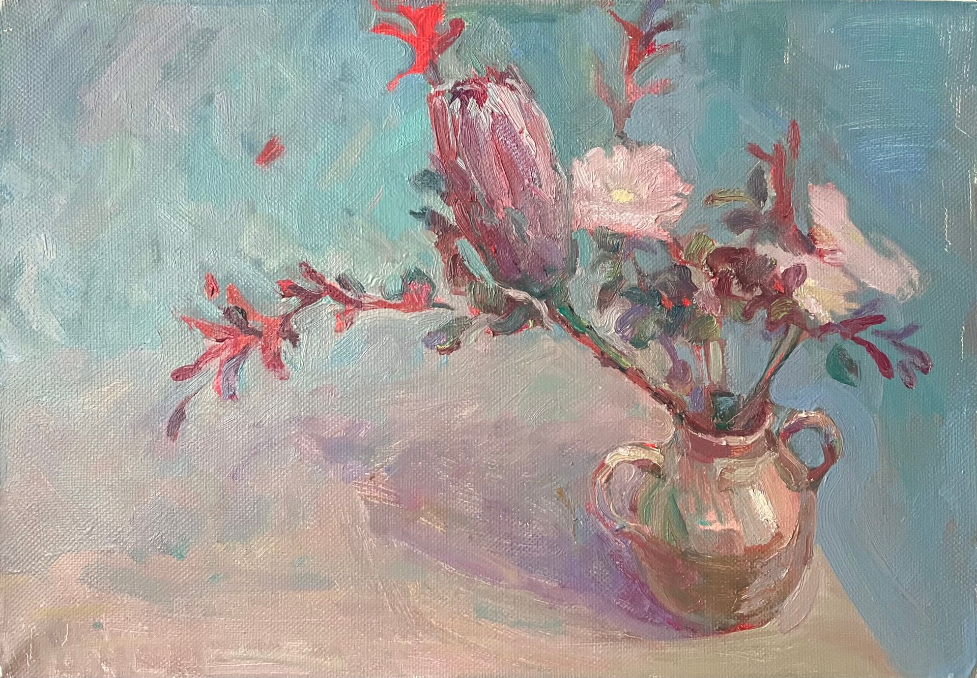 Мария Волкова (Картина, живопись - 
                  50 x 35 см) Протея