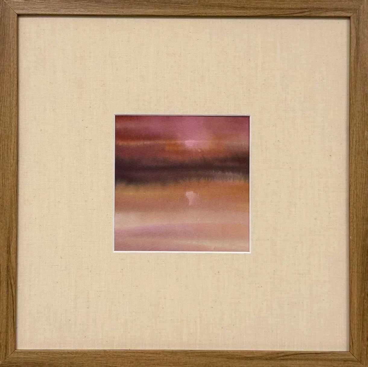 Анастасия Попова (Авторская графика - 
                  40 x 40 см) Вечернее IV