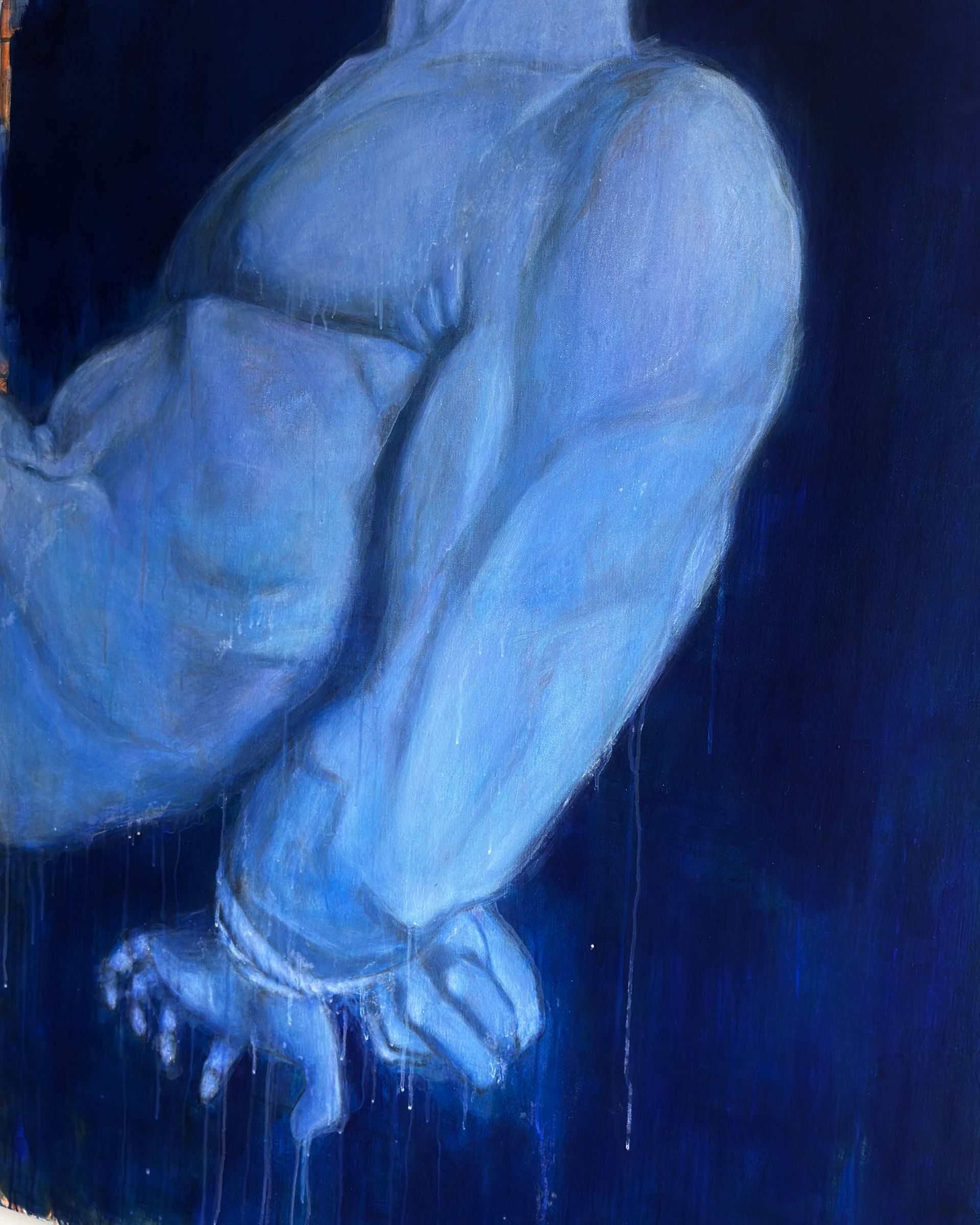 Алина Алнаи (Картина, живопись - 
                  100 x 120 см) Падший Ангел