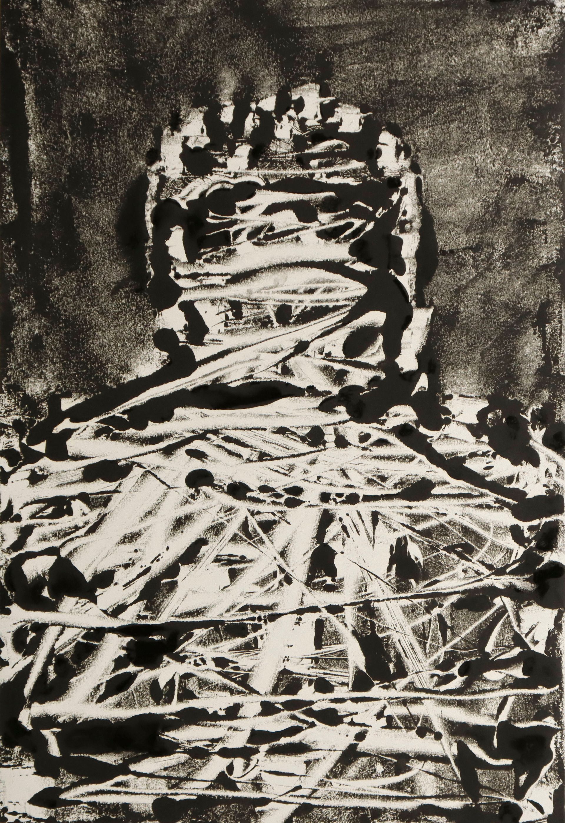 Дмитрий Василенко (Авторская графика - 
                  59 x 84 см) Иван Бездомный