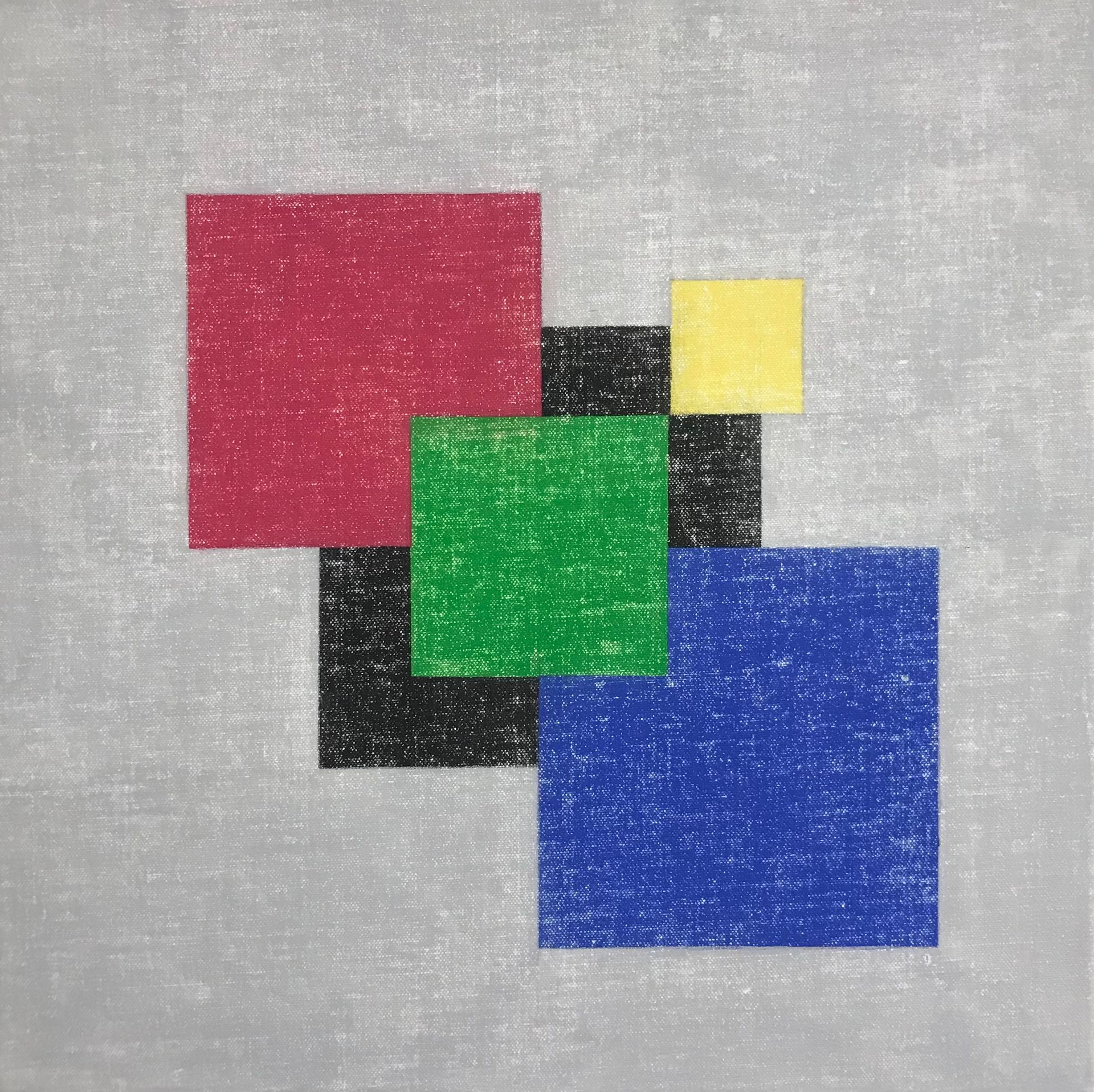 Юрий Ростиславский (Картина, живопись - 
                  50 x 50 см) Скрытный