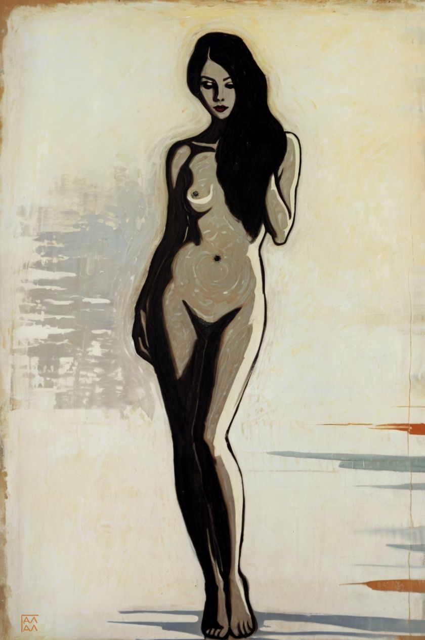 Александр Галяцкий (Графика цифровая (принты) - 
                  40 x 60 см) Андроновская культура