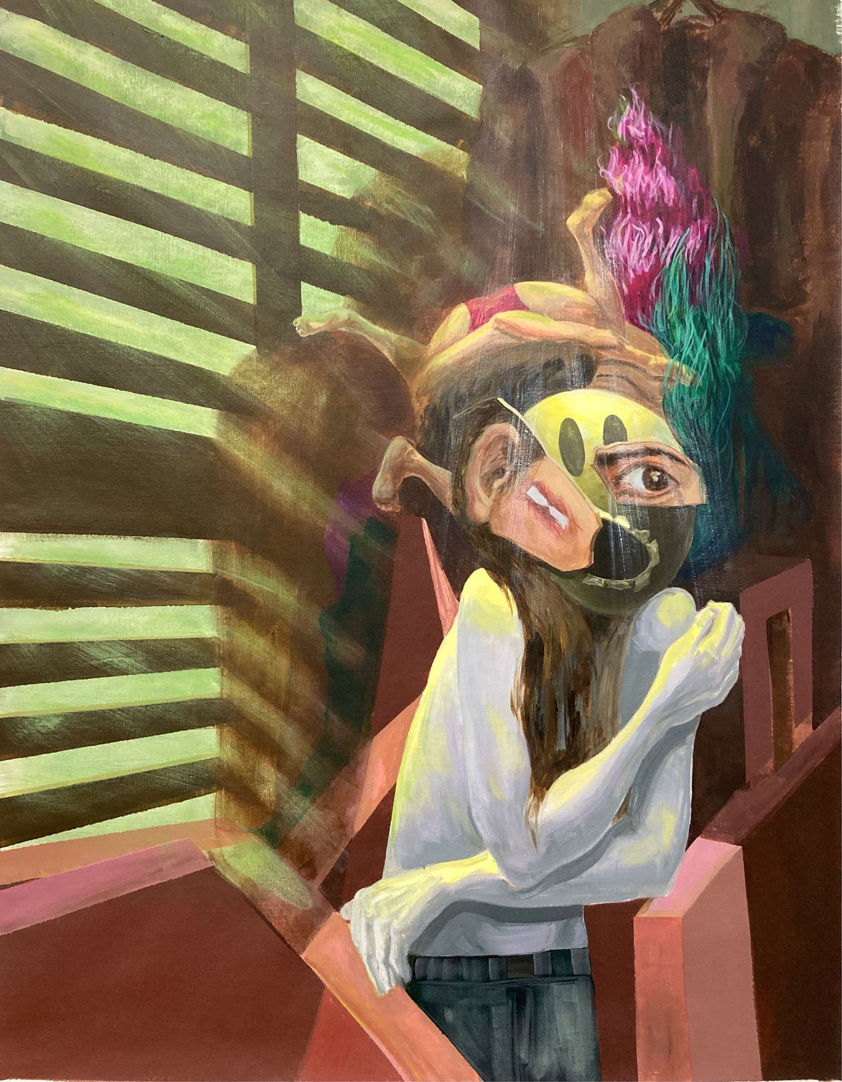 Наталья Межерицкая (Картина, живопись - 
                  95 x 120 см) Симптом