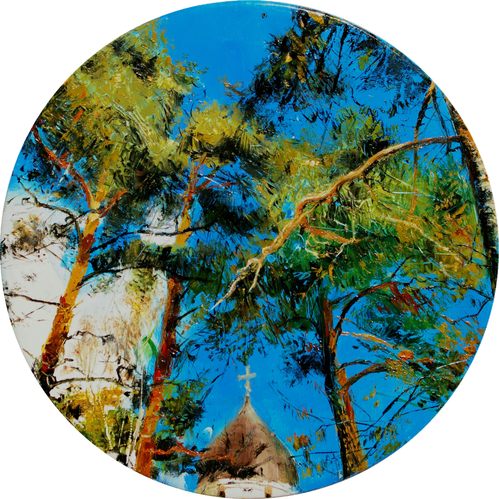 Алан Хатагты (Картина, живопись - 
                  25 x 25 см) Праздник