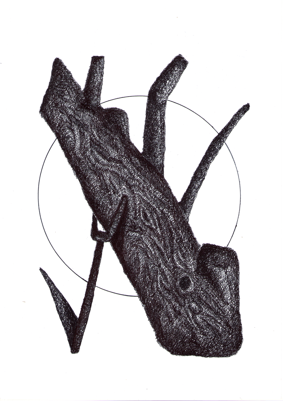 Игорь Добрун (Авторская графика - 
                  21 x 29.7 см) Sketches for Joseph Shabason`s The Fellowship <4>