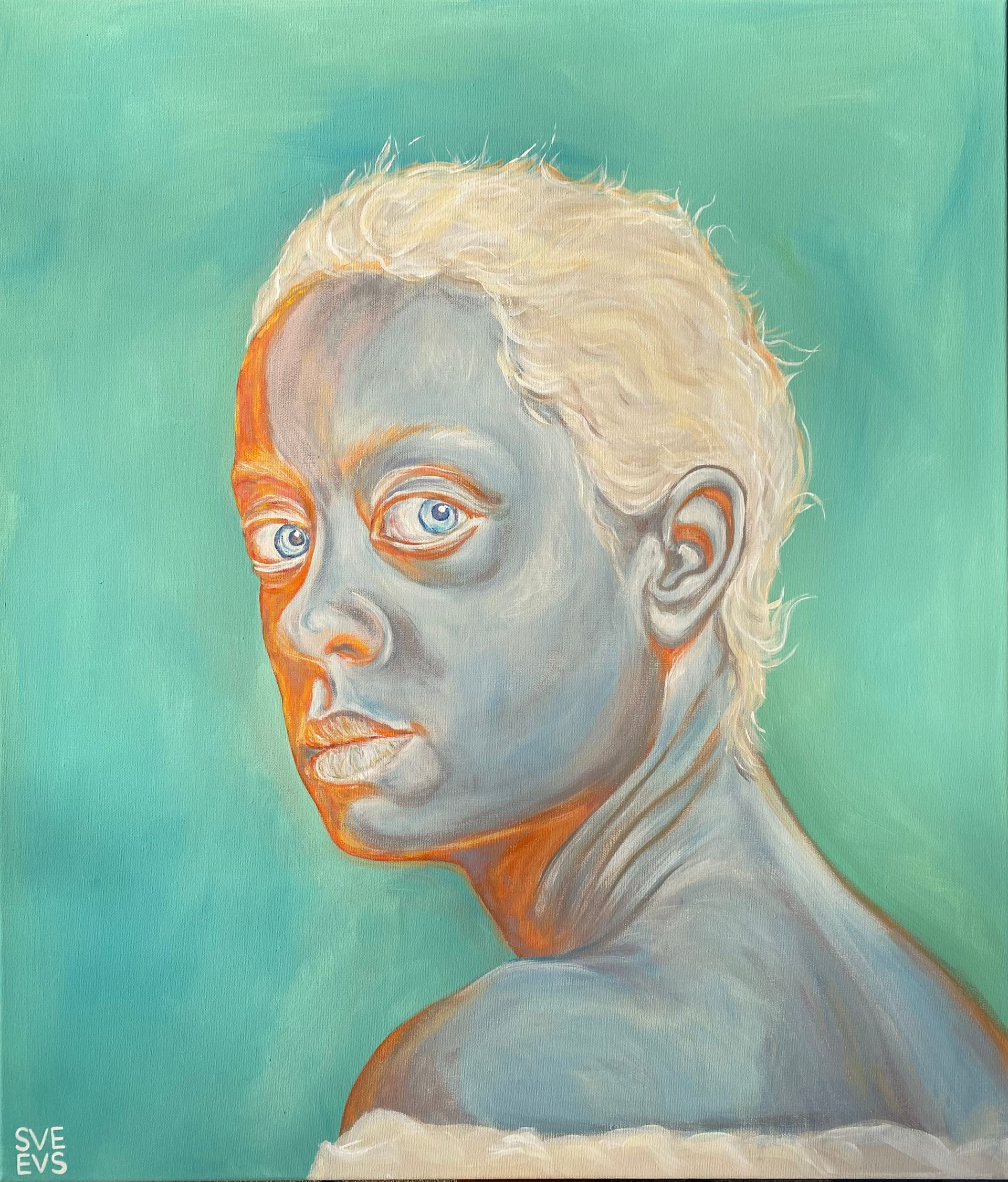 Светлана Евсеева (Картина, живопись - 
                  60 x 70 см) Инверсия. Зимняя ясность