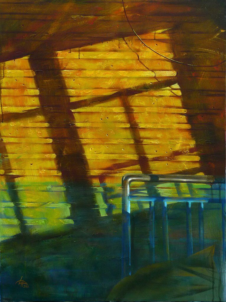 Динара Хёртнагль (Картина, живопись - 
                  80 x 100 см) Движение света
