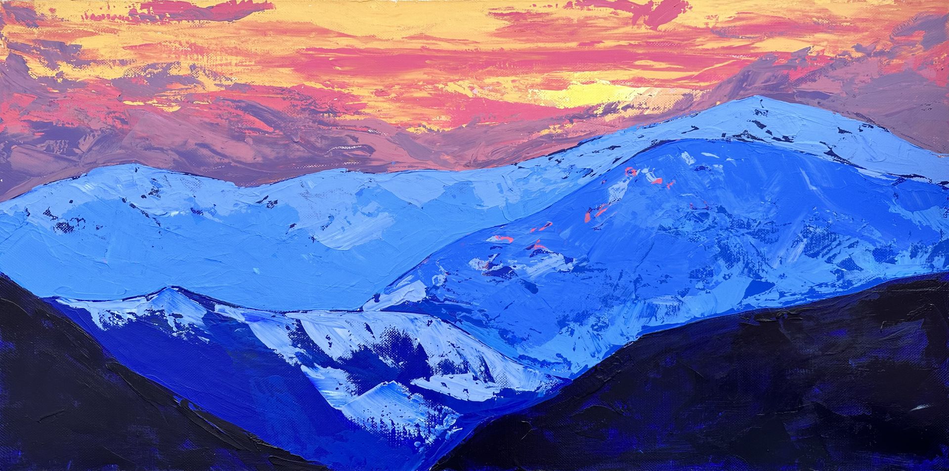 Элеонора Шмидт (Картина, живопись - 
                  100 x 50 см) Dolomities