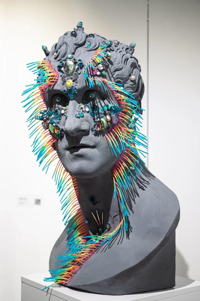 Дмитрий Шабалин (Скульптура - 
                  58 x 78 см) Бюст Цезаря Атлантического