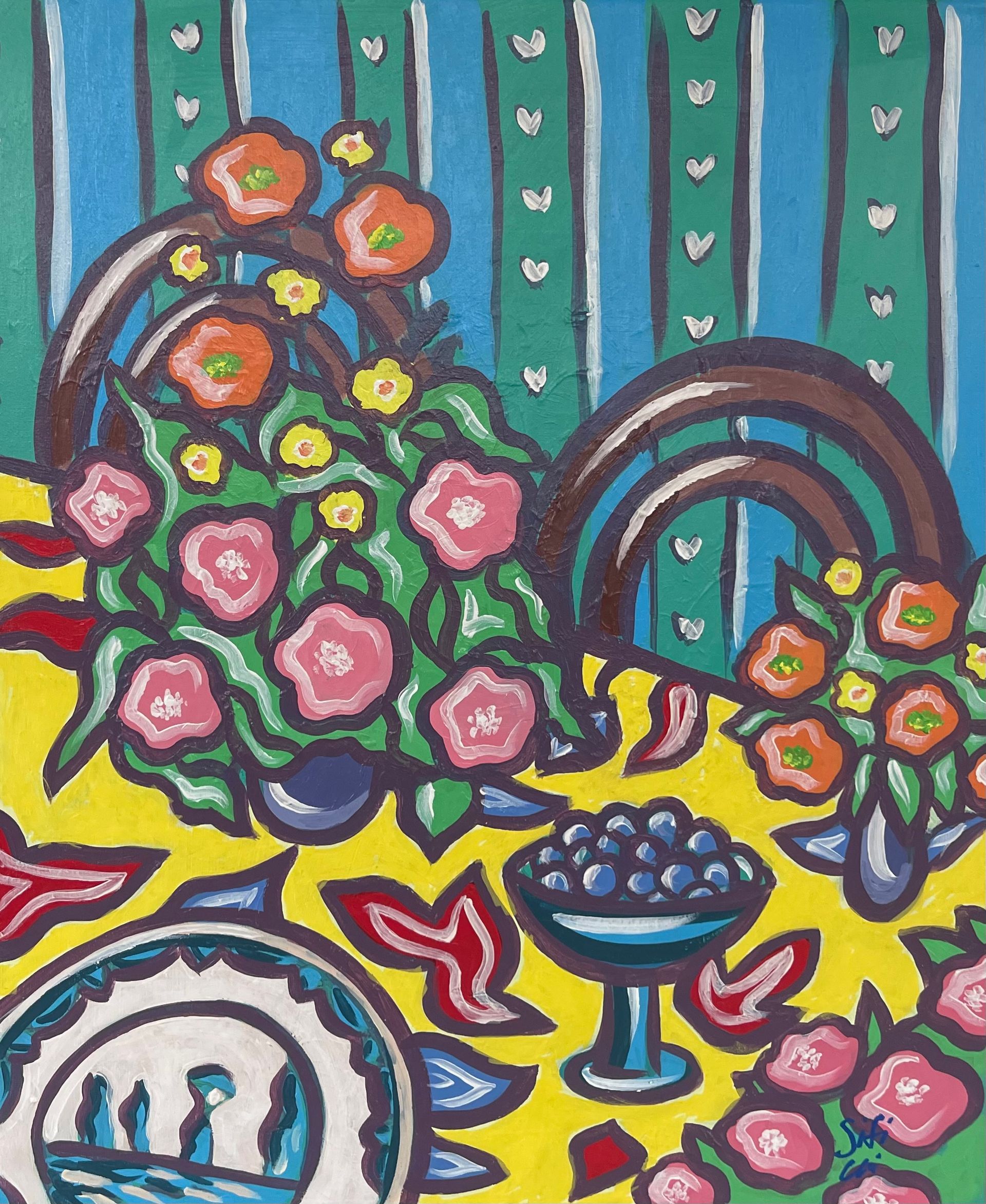 SIFI CHI (Картина, живопись - 
                  50 x 60 см) Октябрь X