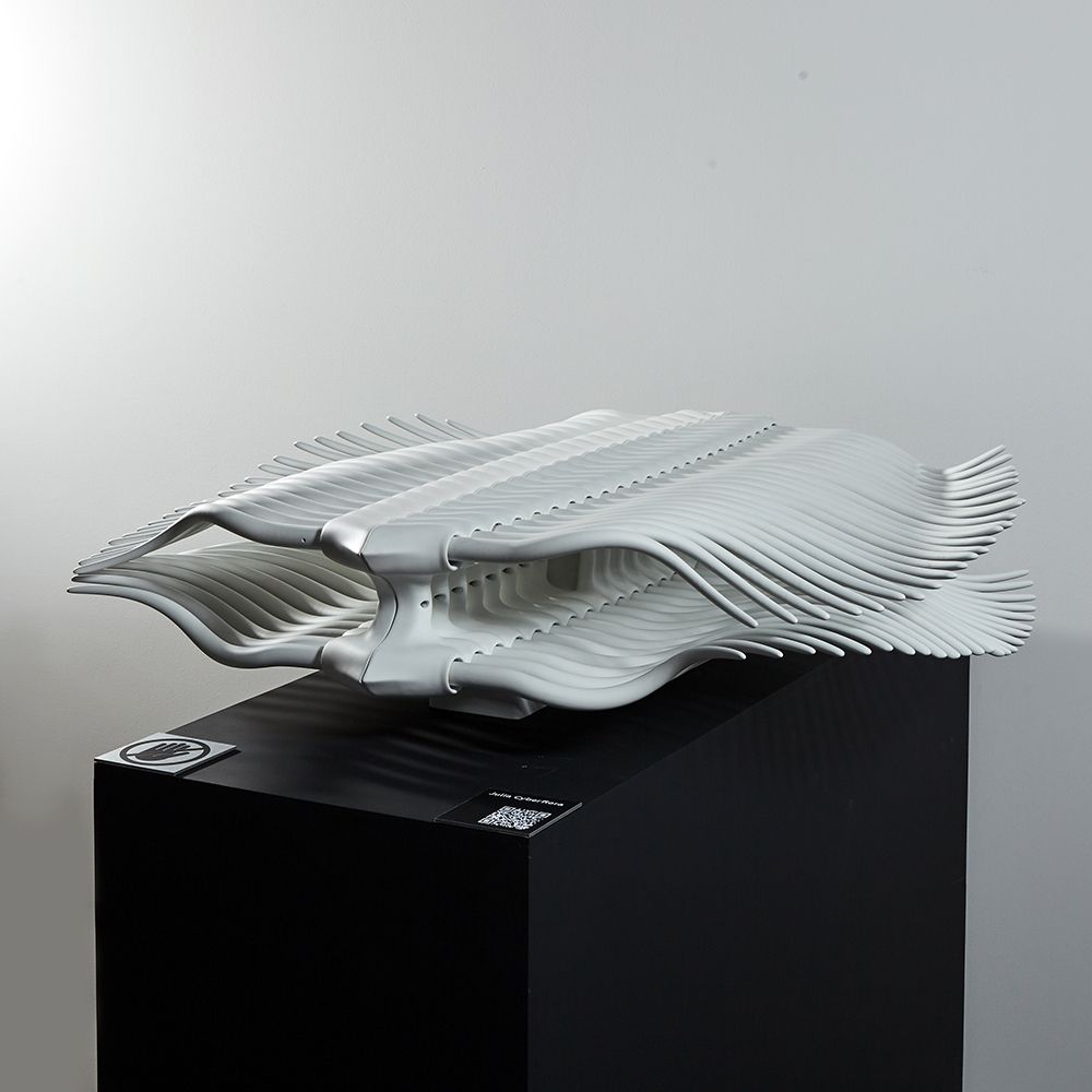 Юлия Низамутдинова (Cyberflora) (Объект - 
                  90 x 26 см) Silkworm