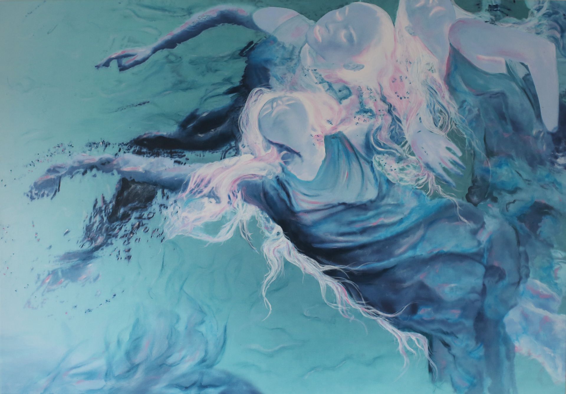 Татьяна Сенчило (Картина, живопись - 
                  130 x 90 см) Плавность