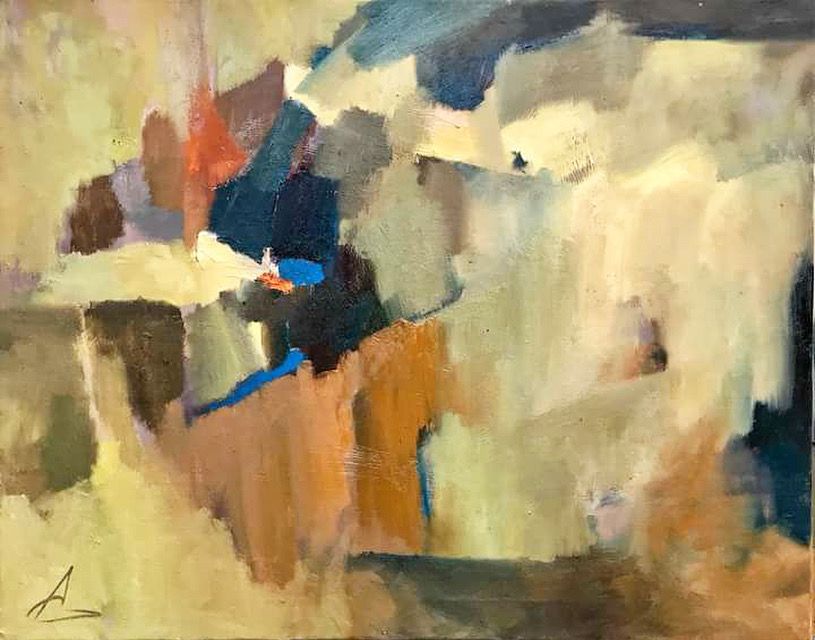 Анастасия Георгиевская (Картина, живопись - 
                  96 x 76 см) Чувство N9