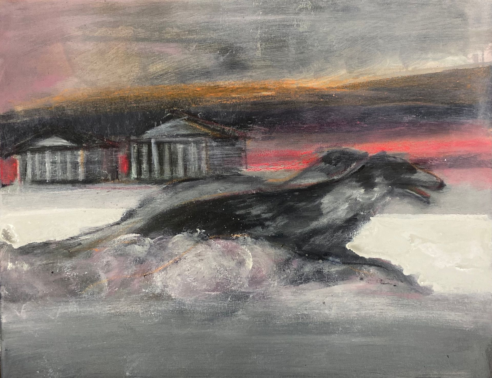 Анна Канфер (Картина, живопись - 
                  40 x 30 см) Охота