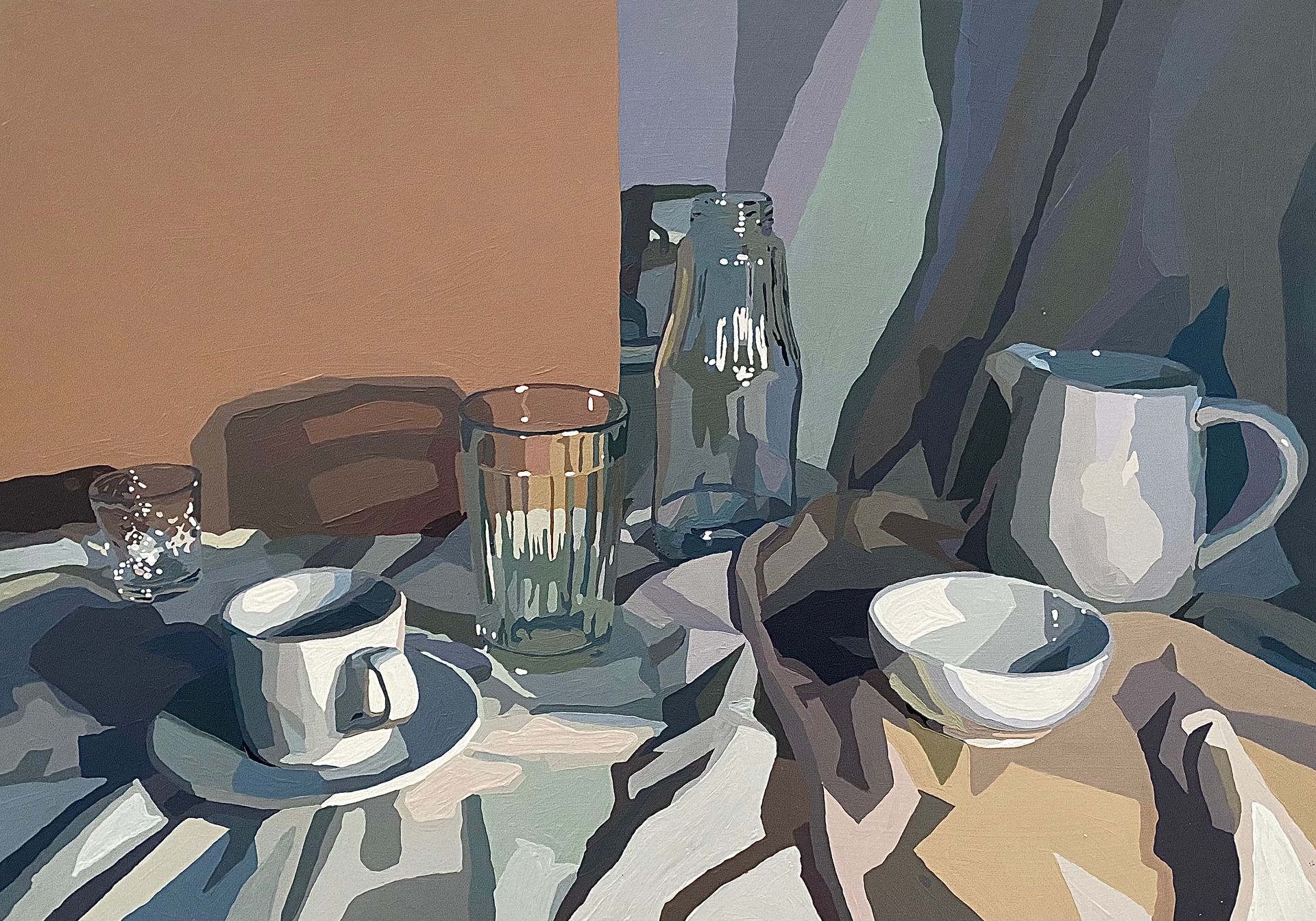 София Кесиду (Картина, живопись - 
                  70 x 50 см) 7TH.2