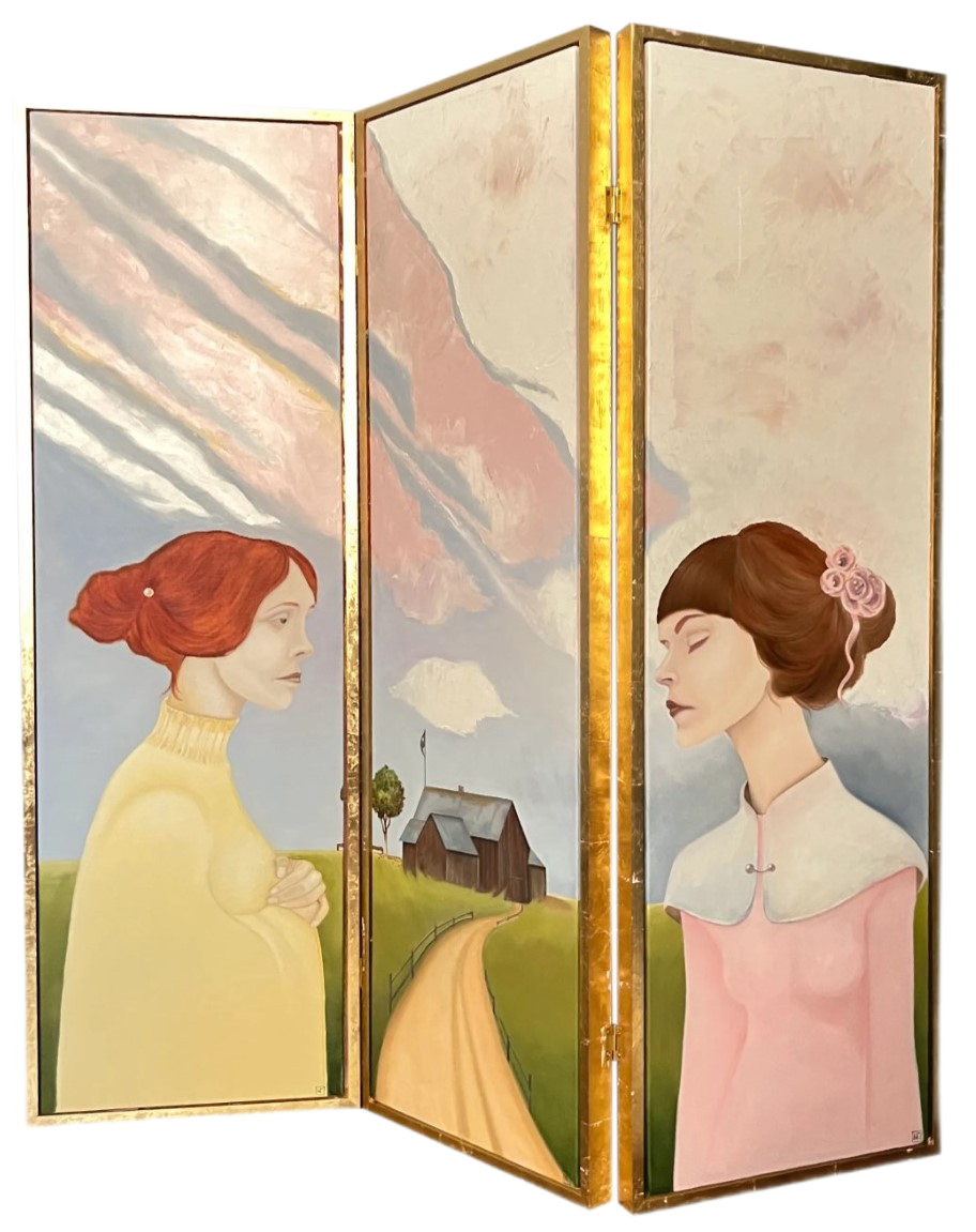 Нина Григель (Картина, живопись - 
                  135 x 150 см) Дорога домой