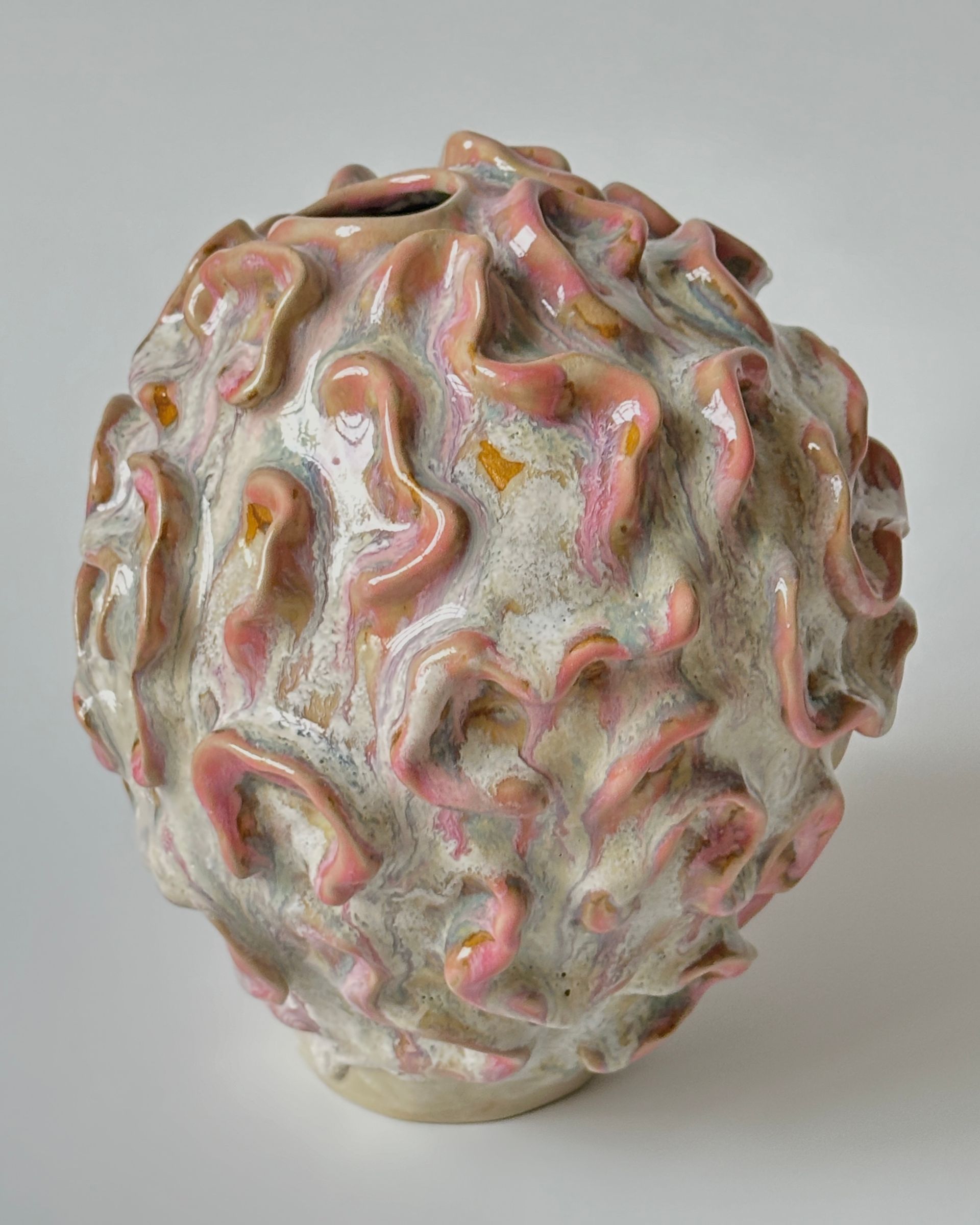 Татьяна Ишонина (Скульптура - 
                  20 x 24 см) Ваза-коралл С|26|2