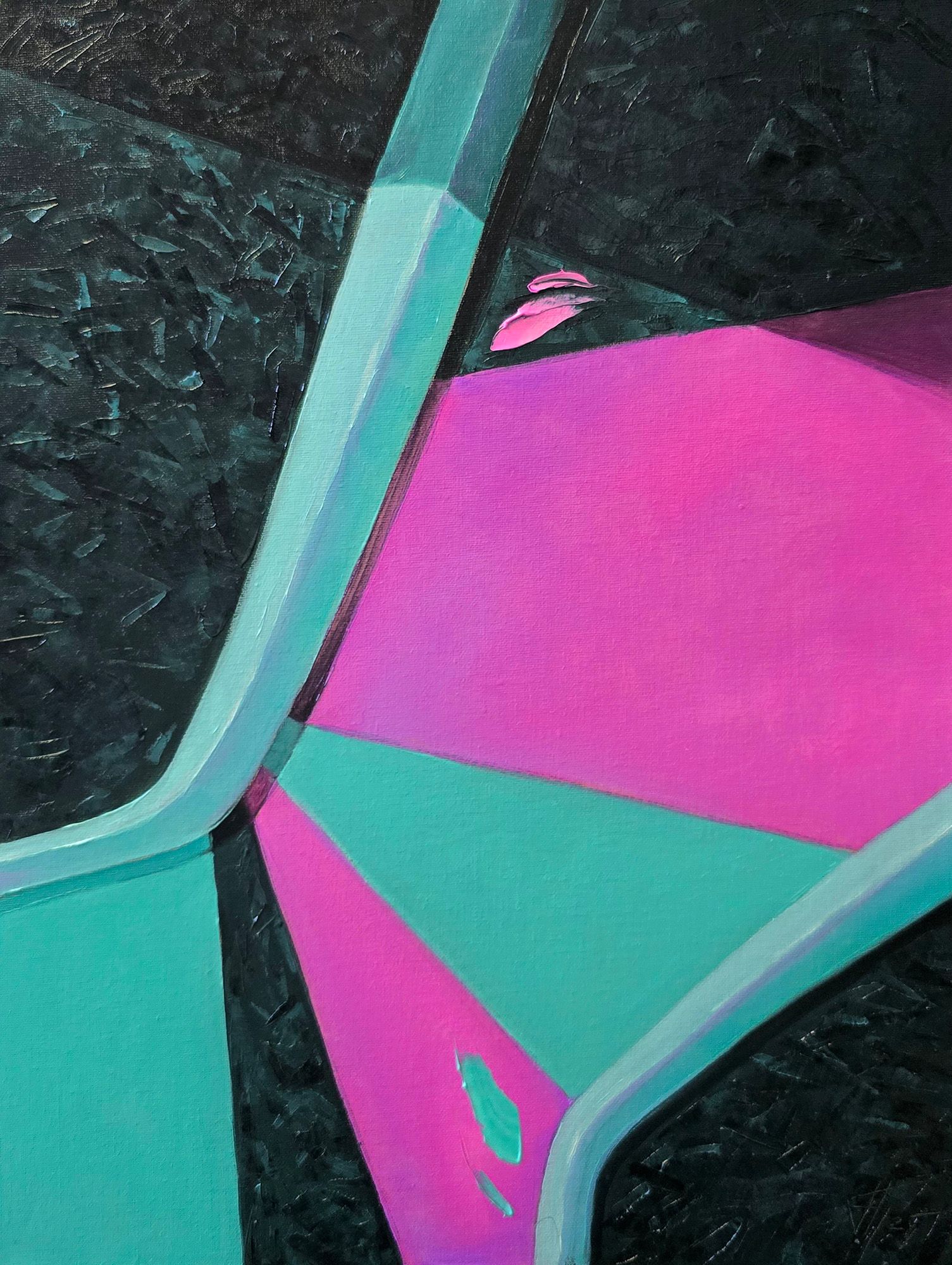 Александр Буданов (Авторская графика - 
                  30 x 40 см) Абстракция 113